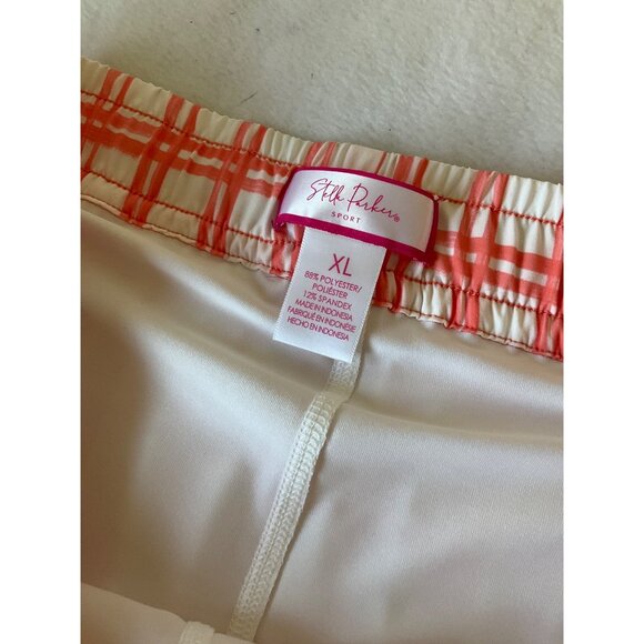 Stella Parker Sport Pull-On Skort Size XL Window Pane Plaid UPF 50+ - Picture 5 of 6